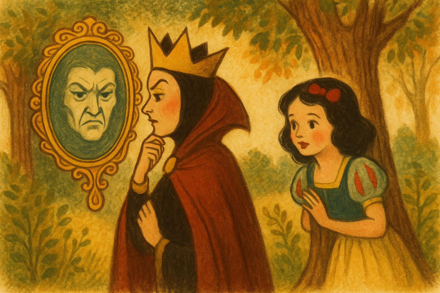 Little Snow White: The Mirror Made Her Do It cover